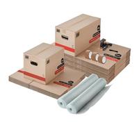 Pack and Move - Kit déménagement Premium T3/T4 + marqueur noir et 3 adhésifs offerts