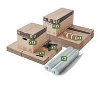 Pack and Move - Kit déménagement T3/T4 + marqueur noir et 3 adhésifs offerts