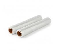 Pack and Move - Lot 2 Films Étirables - 0,45 x 100 m - Protection, Emballage, Déménagement - Anti rayures - Anti frottements - Imperméable