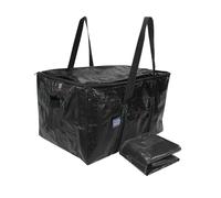 Pack and Move - Lot 2 Sacs Rangement Recylé - 55 x 35 x 30 cm - Poignées solides - Déménagement et Transport - Ultra Résistant - Réutilisable - 55L