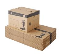 Pack and Move - Lot 20 cartons déménagement automatique - 60 x 50 x 40 cm - Poignées renforcées