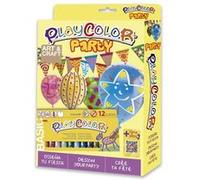 Pack Anniversaire 2-en-1 avec Bannières à Peindre et 12 ballons + Basic One - 12 sticks de gouache solide 10g - 11471