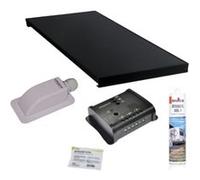 pack antarion all black panneau solaire 160w régulateur solaire mppt p10