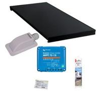 Pack ANTARION ALL BLACK Panneau Solaire 160W + Régulateur solaire VICTRON 220W 15A G