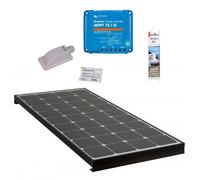 PACK ANTARION BLACK BOOSTER 170W Seul Panneau solaire Camping Car + Kit de pose solaire avec Régulat