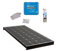 pack black booster 170w seul panneau solaire camping car kit de pose solaire av