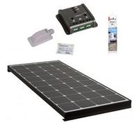pack black booster 170w seul panneau solaire camping car kit régulateur de char
