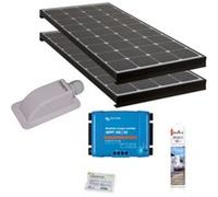pack black booster 2x panneaux solaires 120w régulateur solaire victron 30a