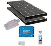 pack black booster 2x panneaux solaires 140w régulateur solaire victron 30a