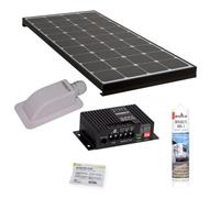 Pack ANTARION BLACK BOOSTER Panneau Solaire 120W + Régulateur solaire MPPT10