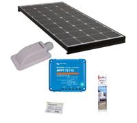 Pack ANTARION BLACK BOOSTER Panneau Solaire 120W + Régulateur solaire VICTRON 220W 15A