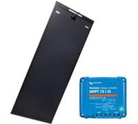 PACK ANTARION Panneau solaire AERO BLACK 140W + VICTRON Régulateur MPPT 10A