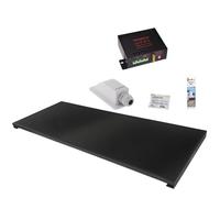 PACK ANTARION Panneau solaire All Black 130W + Régulateur MPPT 10A + Kit de pose Camping-car