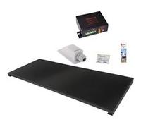 PACK ANTARION Panneau solaire All Black 130W + Régulateur MPPT 10A + Kit de pose Camping-car