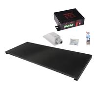 PACK ANTARION Panneau solaire All Black 220W + Régulateur MPPT 20A + Kit de pose Camping-car