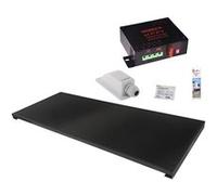 PACK ANTARION Panneau solaire All Black 220W + Régulateur MPPT 20A + Kit de pose Camping-car