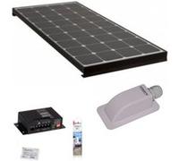 pack panneau solaire black booster 220w kit de pose solaire avec régulateur de