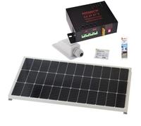 PACK Panneau solaire Monocristallin 120W + Régulateur MPPT 10A + Kit de pose Camping-car