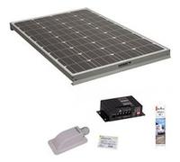 Pack ANTARION Panneau Solaire Monocristallin 140W + Kit de Pose Solaire avec Régulateur G