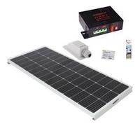 PACK Panneau solaire Monocristallin 190W + Régulateur MPPT 20A + Kit de pose Camping-car