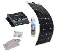 pack antarion panneau solaire souple 135w camping car van life régulateur solaire sc10