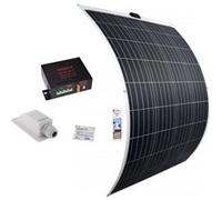 PACK Panneau solaire Souple 135W + Régulateur MPPT 10A + Kit de pose Camping-car