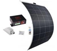 PACK ANTARION Panneau solaire Souple 150W + Régulateur MPPT 15A + Kit de pose Camping-car