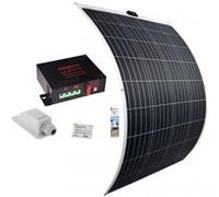 PACK Panneau solaire Souple 170W + Régulateur MPPT 20A + Kit de pose Camping-car