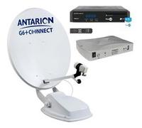 Antarion Pack Parabole Satellite Automatique connecté 65cm + Positionneur + Sirius 3 Récepteur TV Satellite HD + Carte PC7