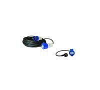 Pack ANTARION Rallonge électrique 15m P17 + Adaptateur femelle pour Camping-Car