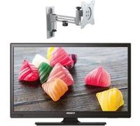 PACK ANTARION TV LED 18.5"" 47cm Téléviseur HD Camping car 12V + Support TV 180° Charge max 15kg