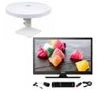 Pack TV led 19pouces 48cm téléviseur hd 12v antenne tnt omnidirectionnelle