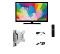 Pack ANTARION TV LED 21.5"" 54cm Full HD 12V + Support TV 180° Camping-Car