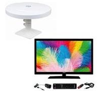 Pack ANTARION TV LED 22" 55cm Téléviseur FULL HD 12V + Antenne TNT Omnidirectionnelle