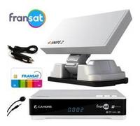 Pack Antenne Automatique Snipe + Démodulateur Fransat Hd 12V G