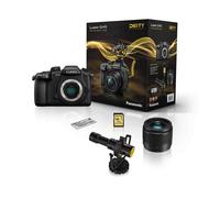 Pack Appareil photo hybride Panasonic Lumix GH5 noir + +25mm+SD32 Go- Micro Deity V-MIC D4 Mini + Vlog