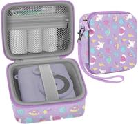 Pack appareil photo instantané pour enfants compatible avec Uleway/Hangrui/TOYOGO/Gofunly/Ushining,3 à 12 ans pour enfants Cadeaux Jouet (housse uniquement),Licorne violette
