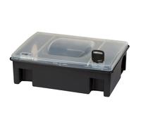 Pack appâts avec tunnel de piégeage Kerbl Tom Noir 29,4x21,6x10,6 cm