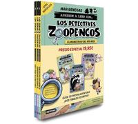 Pack Aprende a leer con... ¡Los Detectives Zoopencos! 1, 2 y 3: En letra: En letra MAYÚSCULA para aprender a leer (libros para niños a partir de 5 años). Elige tu propia historia