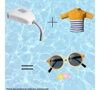Pack Aqualarm + Tee-shirt anti-noyade + Lunettes de soleil - Tee shirt anti noyade