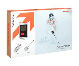 Pack arva pelle sonde." Mammut Barryvox 2 Peak 240 Package White 26 - Mixte - Blanc - taille Unique - modèle 2026
