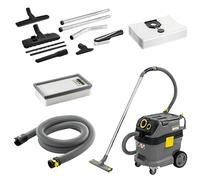 Pack Aspirateur Chantier KÄRCHER NT 30/1 Tact L + Kit Accessoires DN35 + Flexible + 5 Sacs