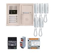 pack audio bus 5 bp encastré - aiphone gtba5e