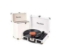 Pack Audizio RP116CR Platine Vinyle avec un Etui de Rangement RC32 - Crème
