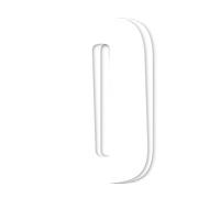 Pack Autocollants Numéros Blackbird 3 pièces 16x7.5 PVC Blanc Blanc