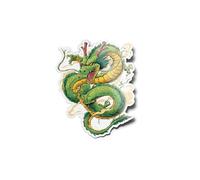 PACK AUTOCOLLANTS STICKERS Vinyle Dragon Manga style Shenron Résistant Uv & Eau Boules de cristal Dessin Animé Japonais Ball Shonen Z Pour Ordinateur Bouteille et Voiture Déco exterieur 9cm