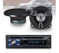 Pack Autoradio Caliber RCD122 75W x 4 + 2 Haut parleurs de 100W XSound
