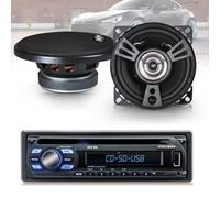 Pack Autoradio Caliber RCD122 75W x 4 + 2 haut parleurs de 100W XSound
