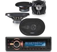 Pack Autoradio Caliber RMD046BT-2 75W x 4 - Bluetooth + 4 haut parleurs XSound - 680W G