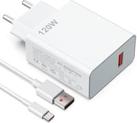 Pack Avec Câble Turbo Charge 120w Pour Xiaomi Et Chargeur Usb 120w Pour Xiaomi,Redmi,Poco,Black Shark. Lot De Chargeur Mi Turbo120w Max Et Câble Usb C Turbo 120w 6a Pour Xiaomi Charge Rapide